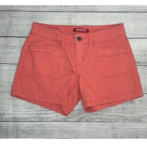 Unionbay Darcy 5 in Solid Casual Shorts Women 5/27W GUC